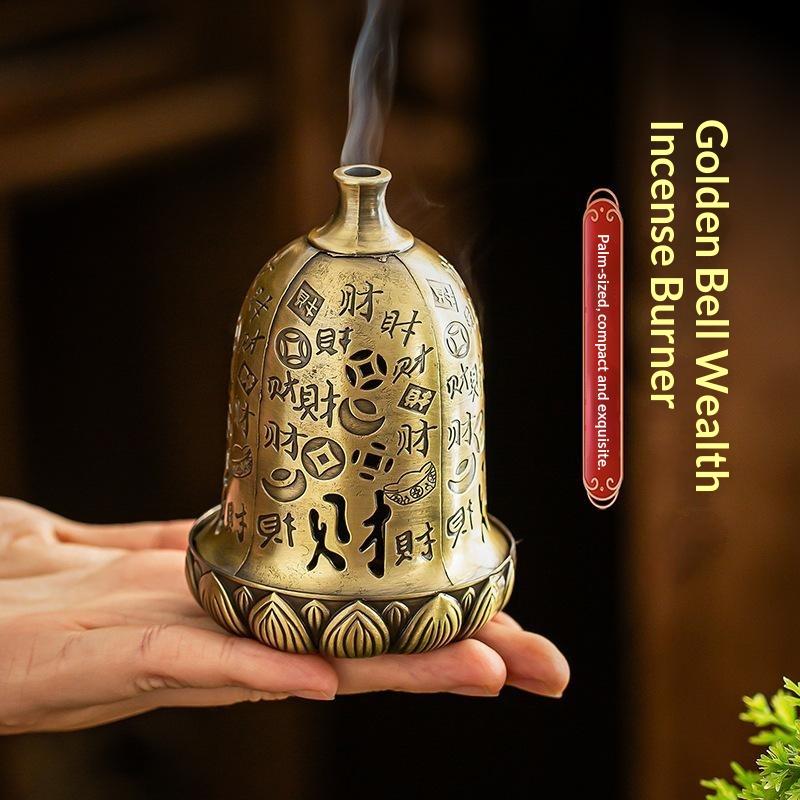 Home Fragrance Powder - 【S】Tütsü Yakıcı Alaşımlı Oyuk Tütsü Tutucu