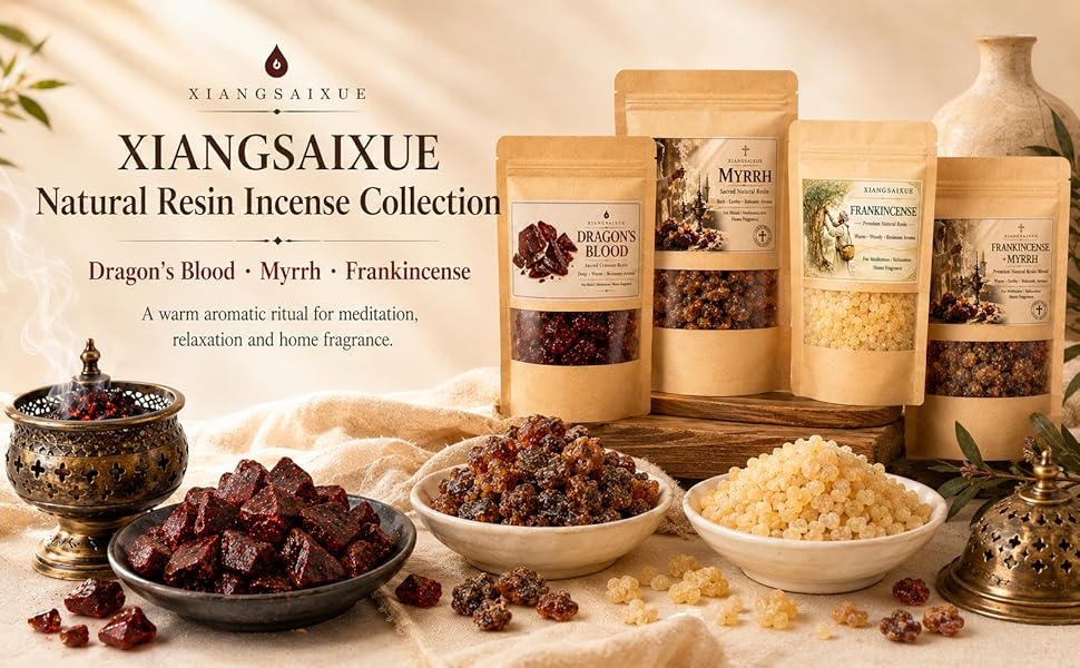 Home Fragrance Powder - Doğal Reçine Tütsüleri Çoklu Çeşitler: Günlük