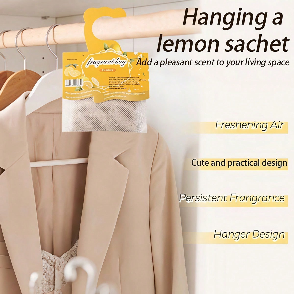 Asılı Limon Kokulu Keseler, Do - Home Fragrance H&M incelemesi ve fiyatı